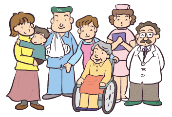 本人、医師、家族